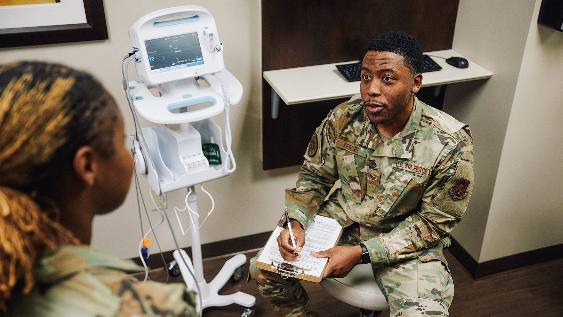 Isaac is Aerospace Medical Technician