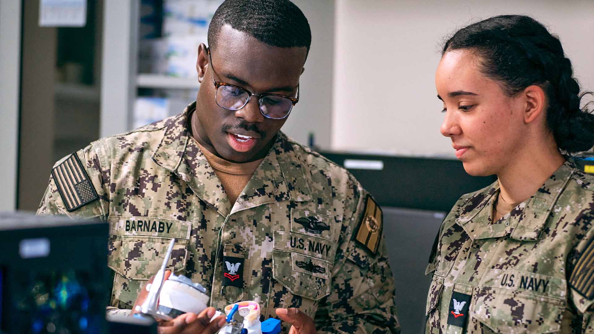 Barnaby is an Advanced Dental Lab Technician